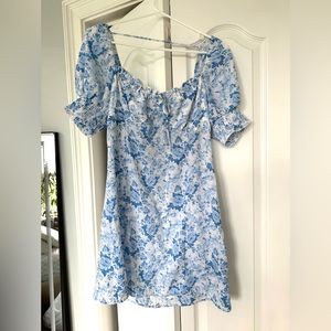 Short Floral Dress, Size M